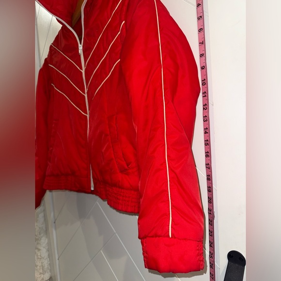 1970’s Vintage Johnny Colorado Red Ski Jacket Vest/Coat Size M - Picture 10 of 16